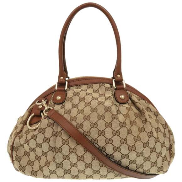 GUCCI Brown Leather Bag